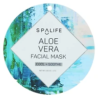 spa life™ aloe vera facial mask