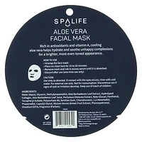 spa life™ aloe vera facial mask