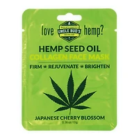 uncle bud's® hemp seed oil collagen face mask
