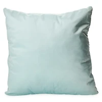 luxe collection khaki cotton gauze throw pillow 16in