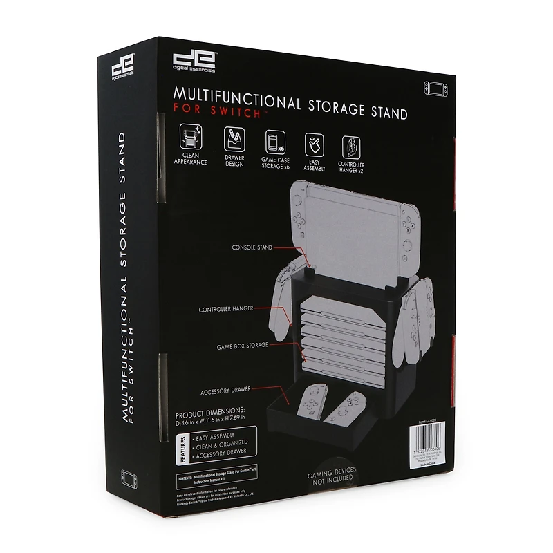 multifunctional storage stand for switch™