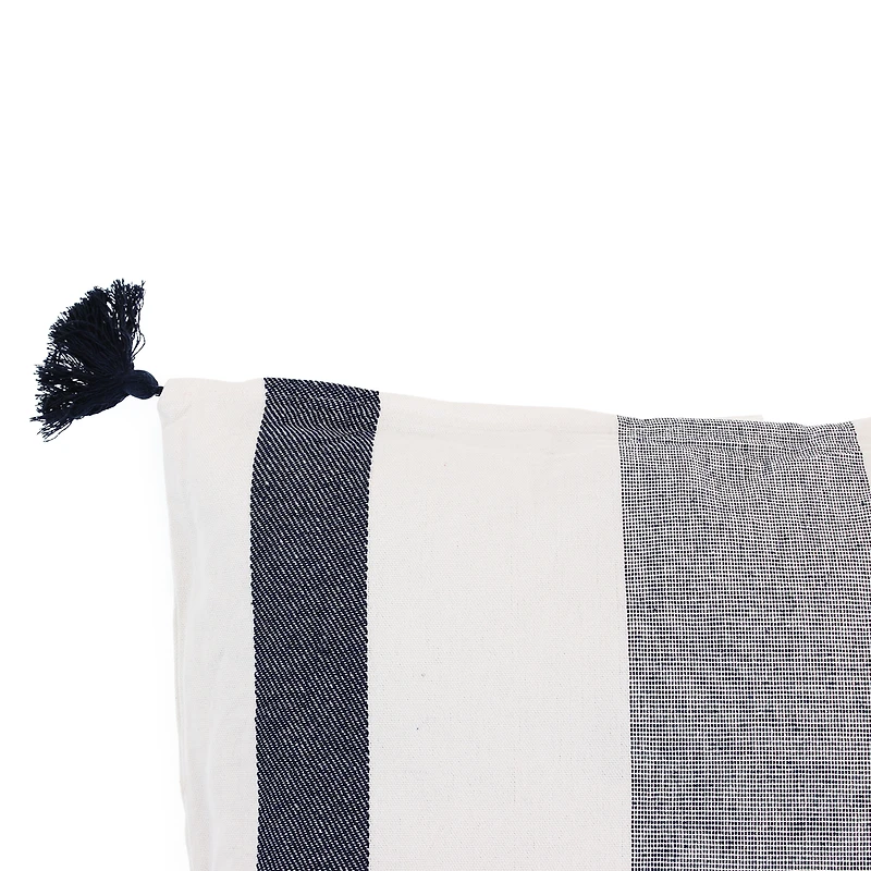 extra-large woven throw pillow 24in x