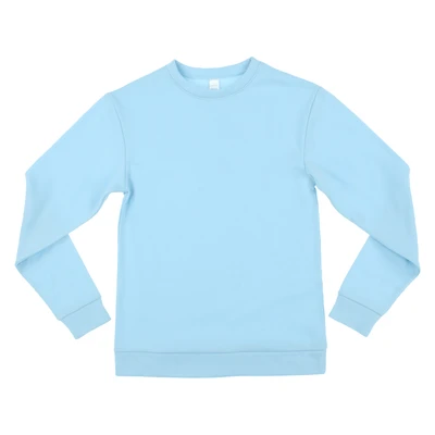 young mens light purple crewneck sweatshirt