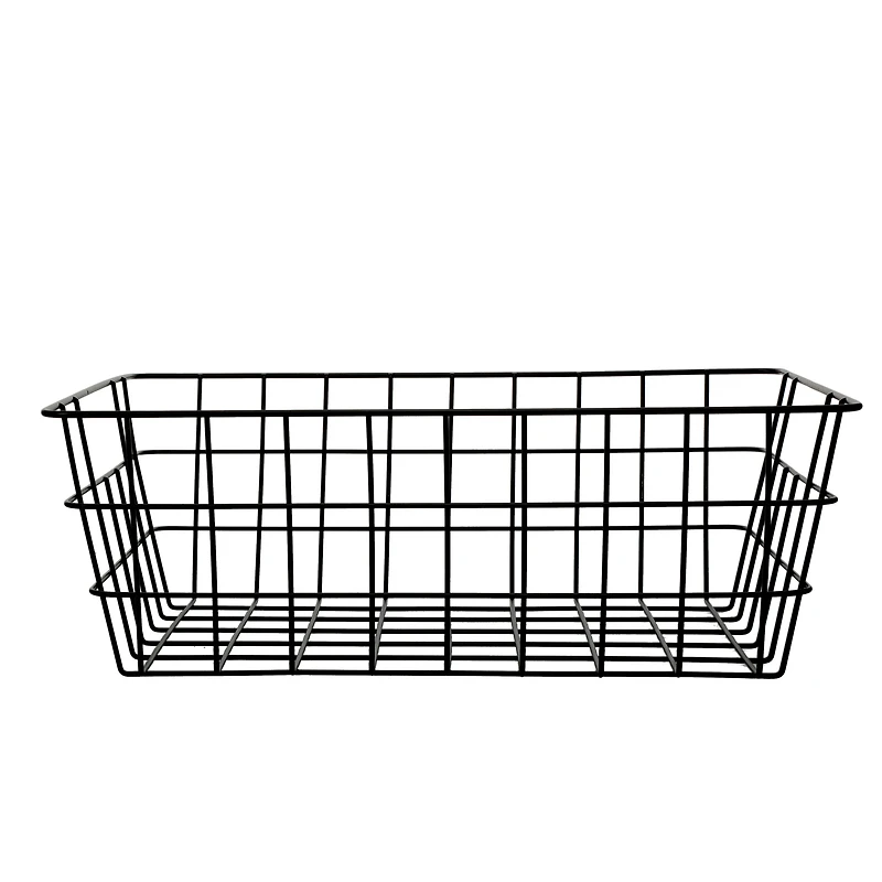 large wire storage basket 14in x 10in