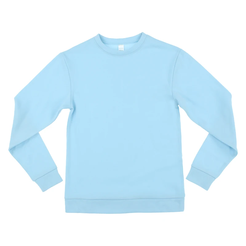 young mens light purple crewneck sweatshirt