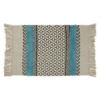 printed & tufted rug 2ft x 3ft