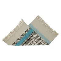 printed & tufted rug 2ft x 3ft