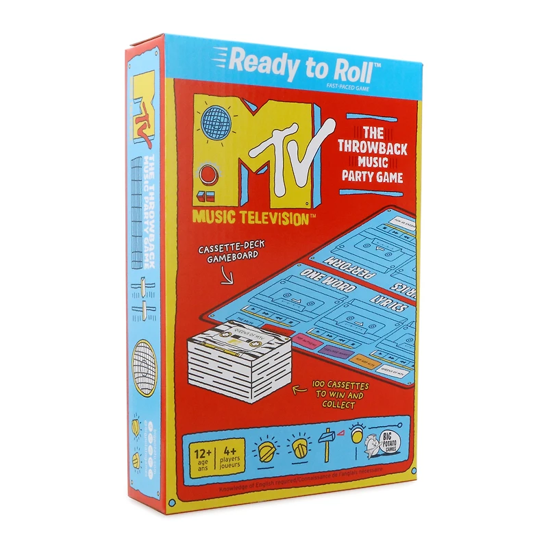 mtv® the throwback music party game