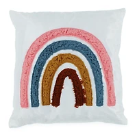 sherpa sunshine throw pillow 16in
