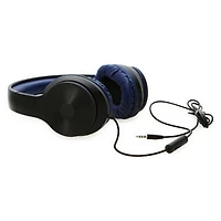 duotone wired stereo headphones with microphone