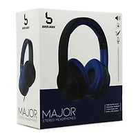 duotone wired stereo headphones with microphone