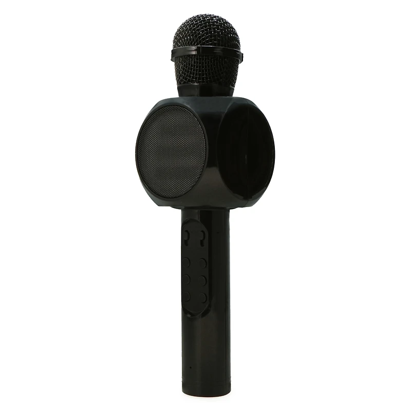 sing+ wireless bluetooth® karaoke microphone with speaker & LED lights