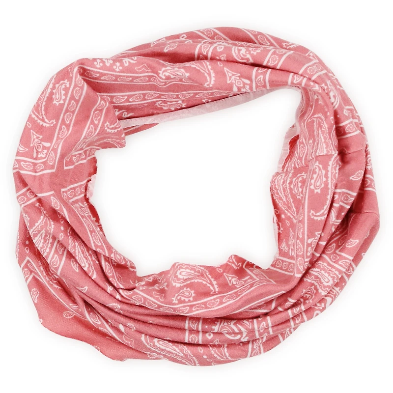 pink bandana multi-use neck gaiter