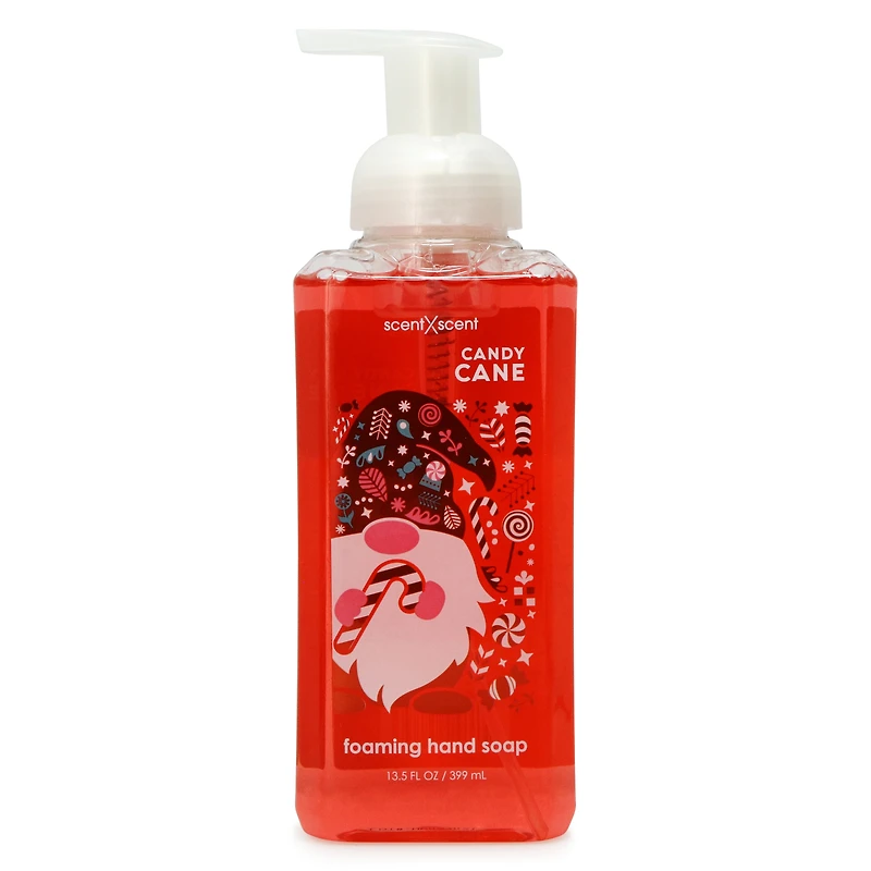 candy cane foaming hand soap 13.5oz