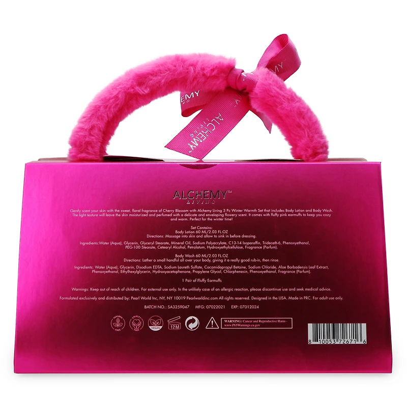 alchemy living™ winter warmth set with fluffy earmuffs