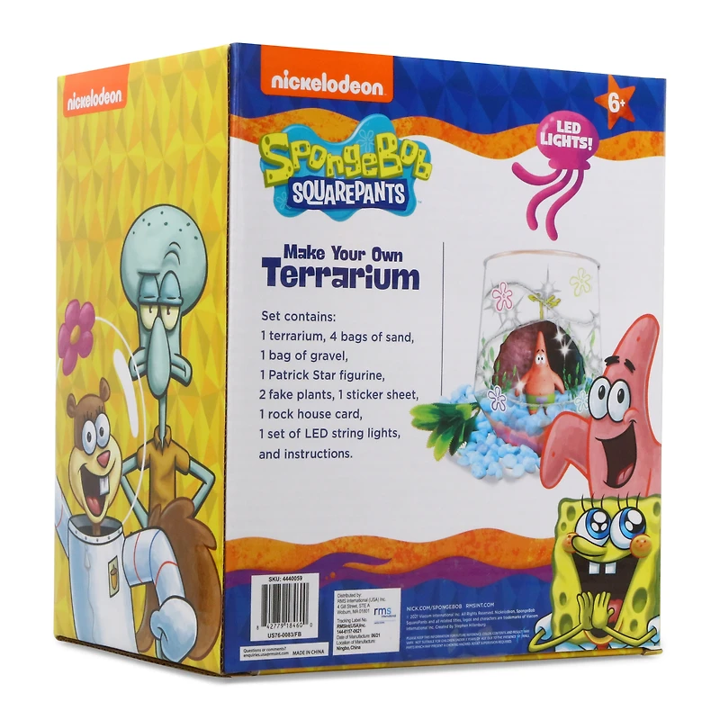 spongebob squarepants™ make your own terrarium kit