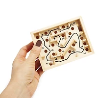 mini labyrinth wooden maze game