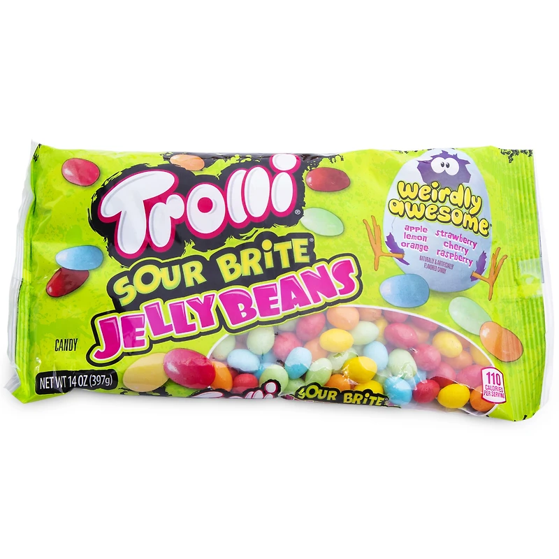 trolli® sour brite™ jelly beans 14oz