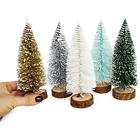 Bottle Brush Christmas Tree 7.5in