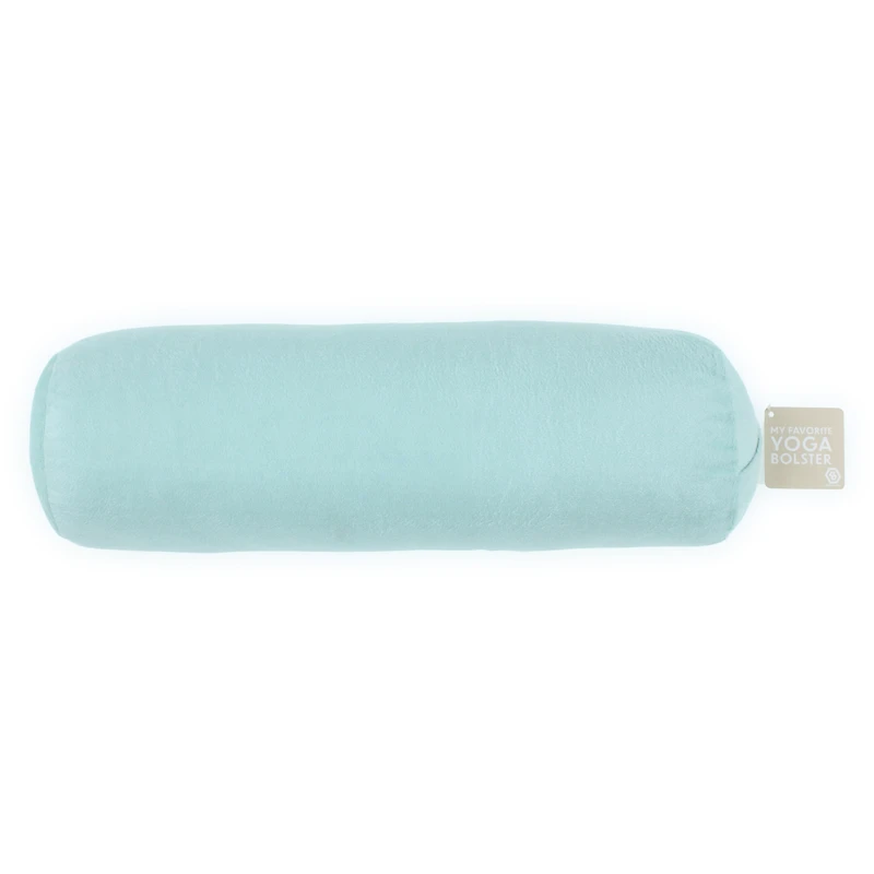 cylindrical bolster meditation pillow 20in
