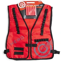 hero model: action ammo vest w. darts