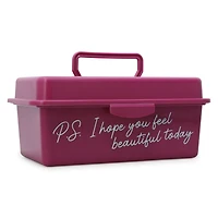 storage box with organizer tray 9.6in - beautiful today