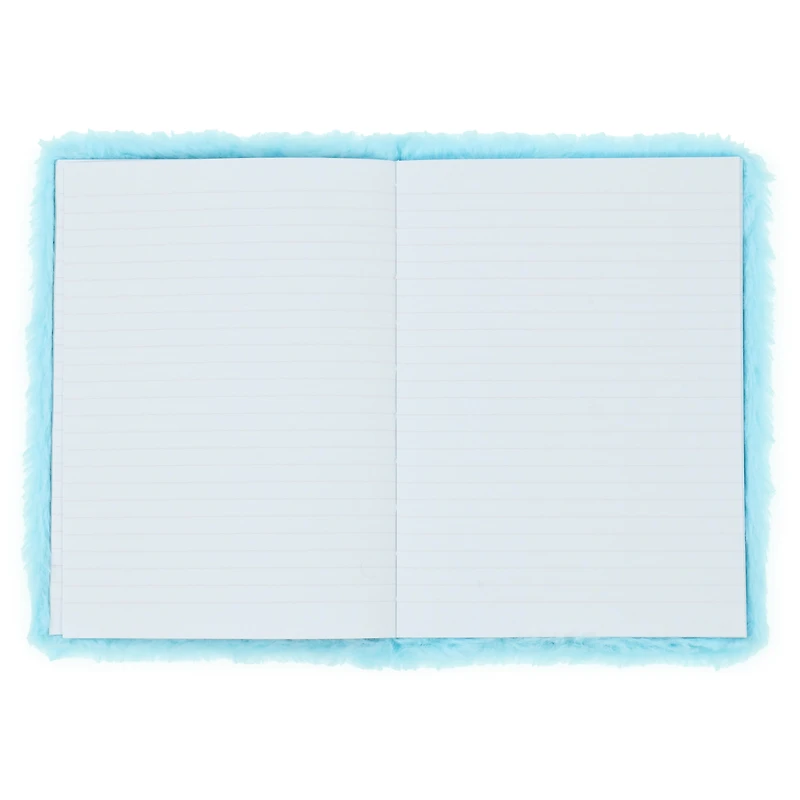 sequin unicorn plush journal