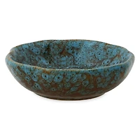 glazed ceramic incense burner 4in