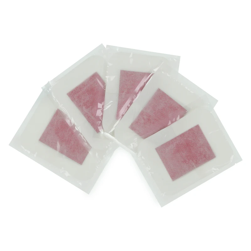 hemp+ detoxifying foot pads with rose, 5 pairs