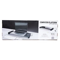 computer stand with usb hub