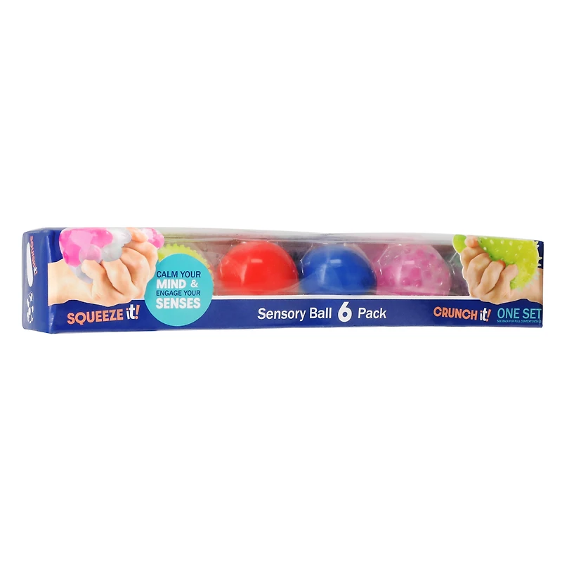 sensory ball 6-pack