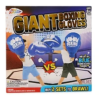 giant inflatable boxing gloves, one pair