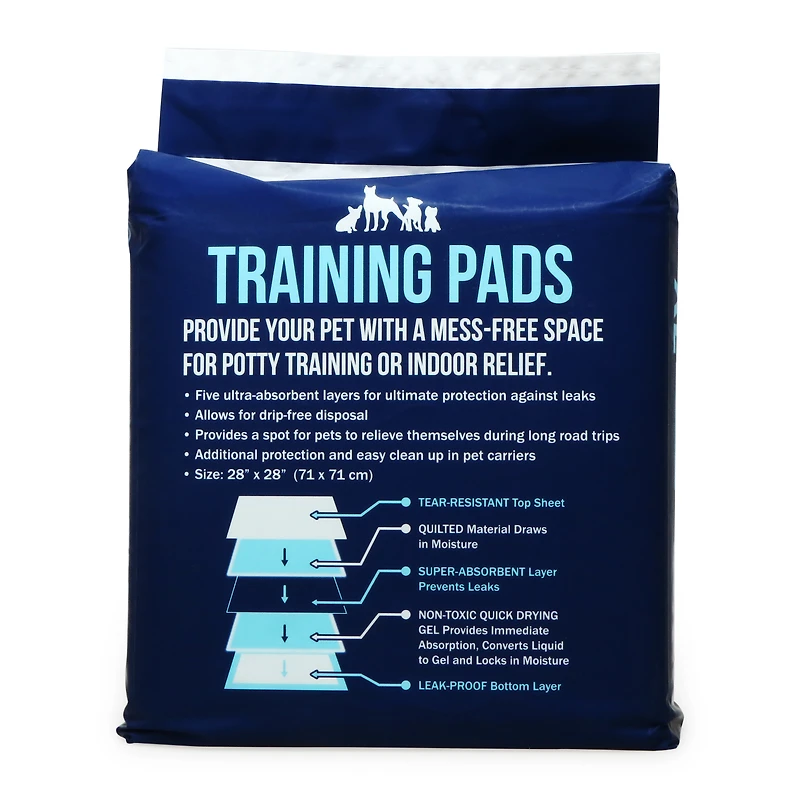 XL puppy training pads 25-count
