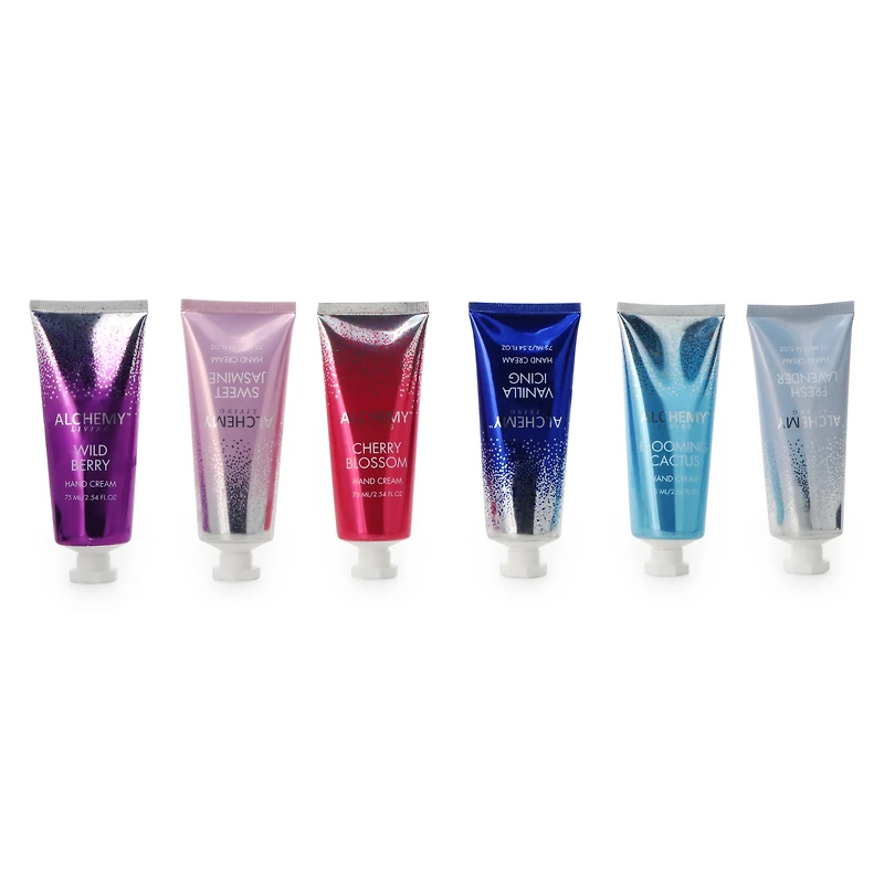 alchemy living™ hand cream therapy gift set 6-piece
