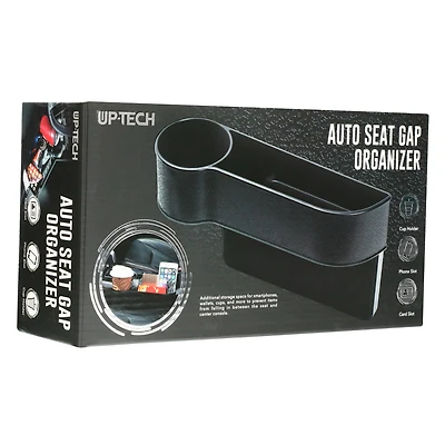 car console organizer w/ cup holder