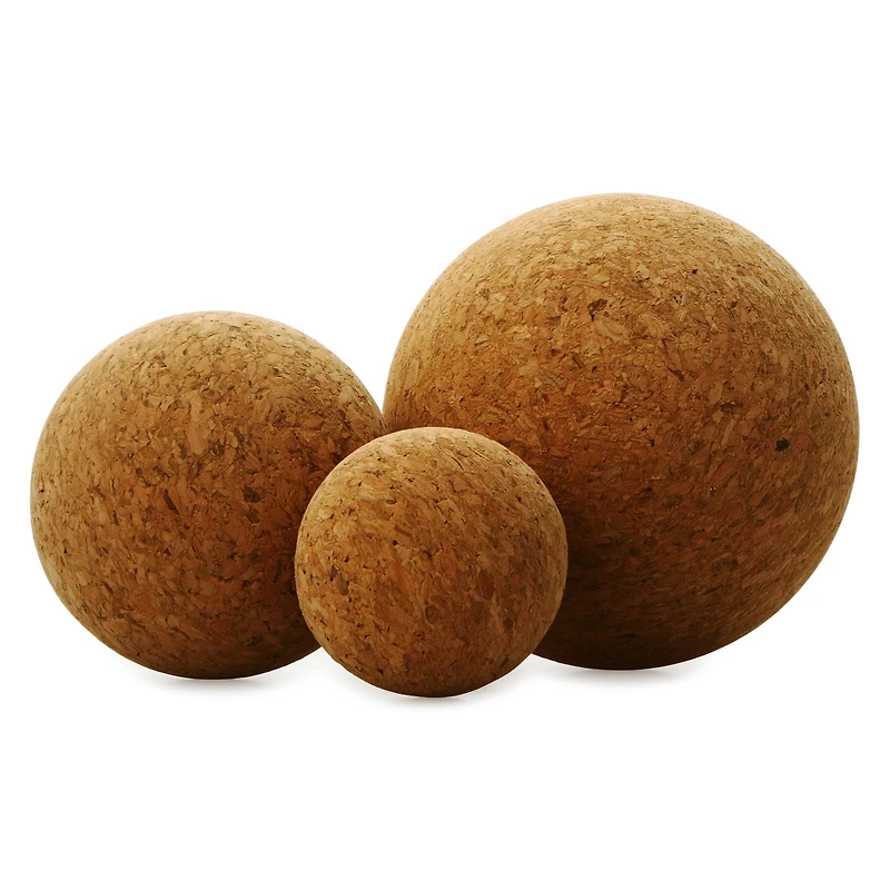 series-8 fitness™ cork massage balls 3-count