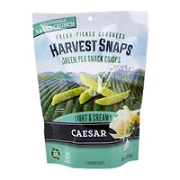 harvest snaps® caesar green pea snack crisps 3oz