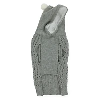 sherpa hoodie dog sweater