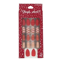 sleigh what press-on nails 18-piece set