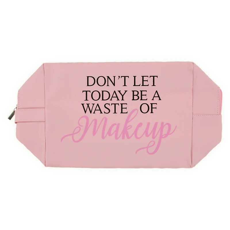 makeup bag 16.6in - don't let today…