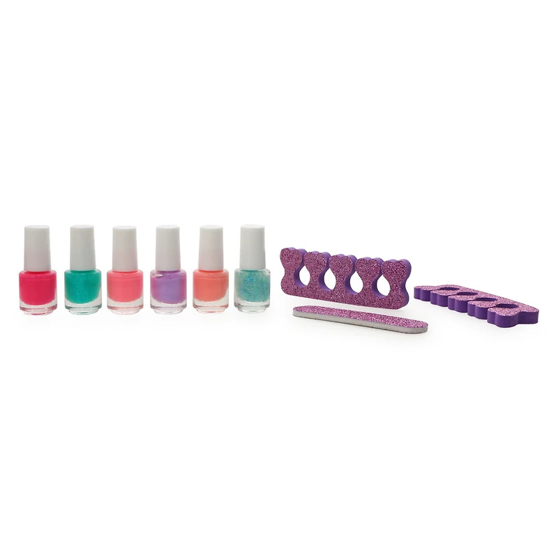 sweet treats nail kit with 6 x nail polish