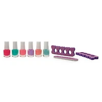 sweet treats nail kit with 6 x nail polish