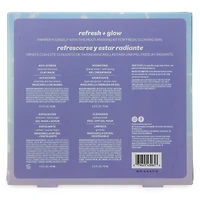 freeman® refresh + glow face mask kit 5-piece