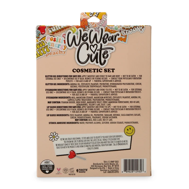 we wear cute™ cosmetic set