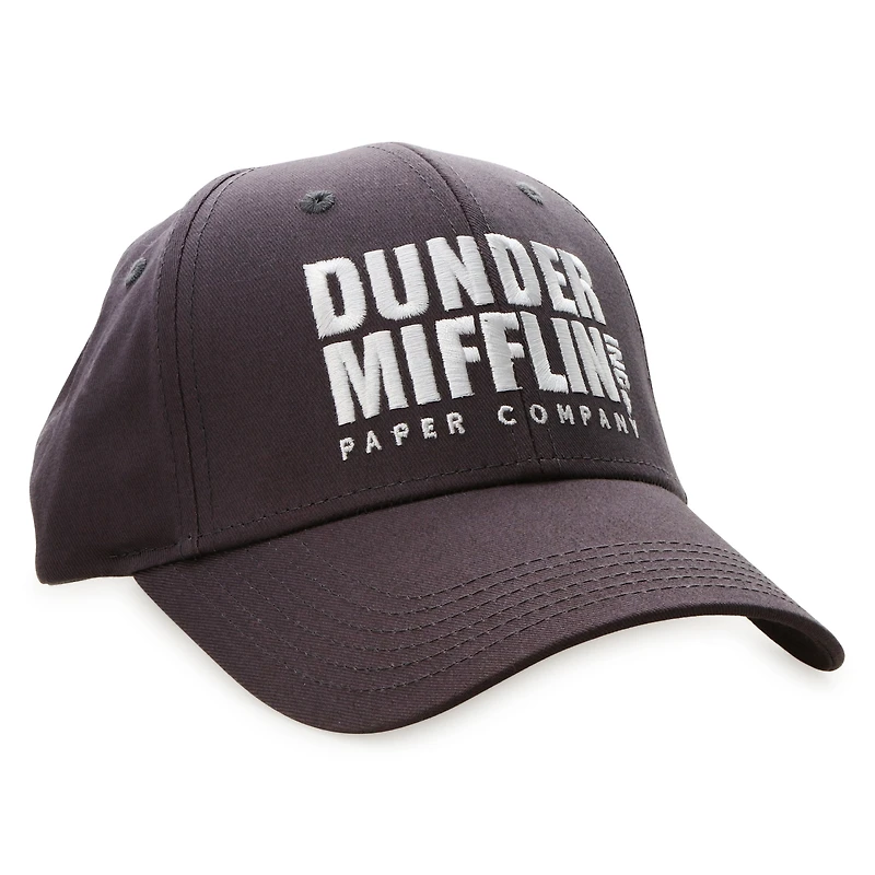 the office™ dunder mifflin baseball cap, dark gray