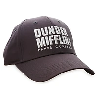 the office™ dunder mifflin baseball cap, dark gray