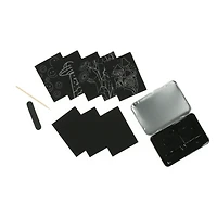 mini scratch art travel kit