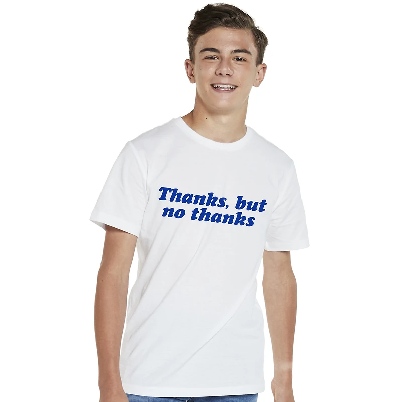 thanks, but no thanks graphic tee - extra large