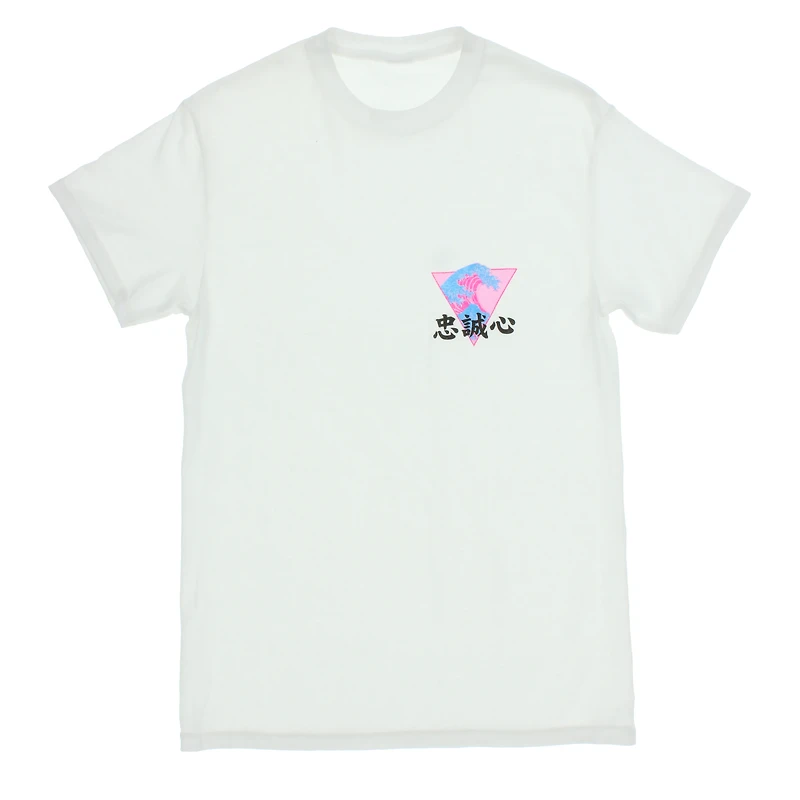 great wave logo graphic tee