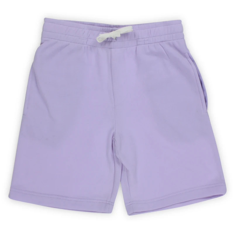lavender sweat shorts